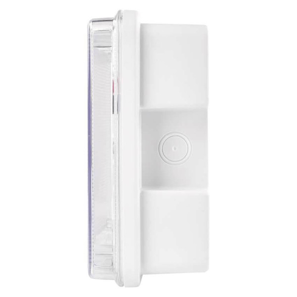Emos LED Notleuchte Nessi 10W einstellbar tageslichtweiss 6500K Akku IP66 Weiß 32x17cm ZN1120