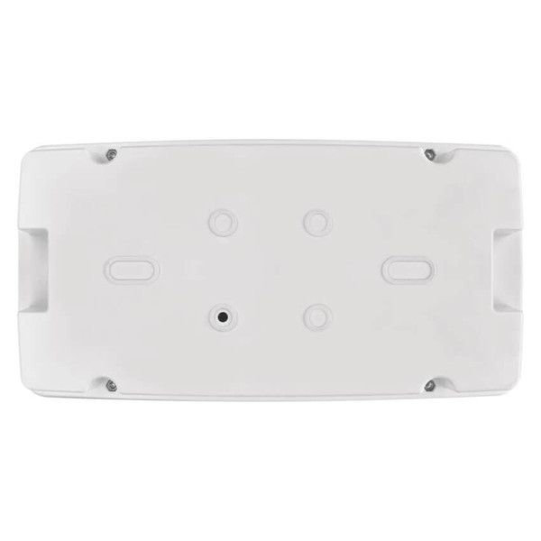 Emos LED Notleuchte Nessi 10W einstellbar tageslichtweiss 6500K Akku IP66 Weiß 32x17cm ZN1120