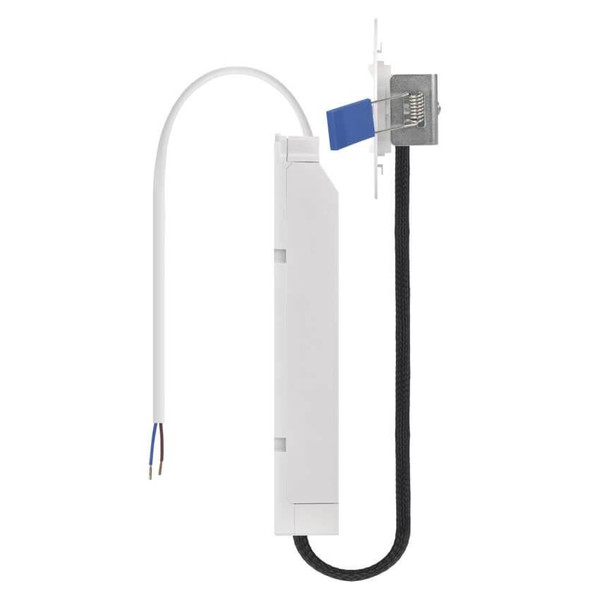 Emos LED Notleuchte Orsu 2W tageslichtweiss 6500K Akku Weiß Ø9,5cm ZN1340