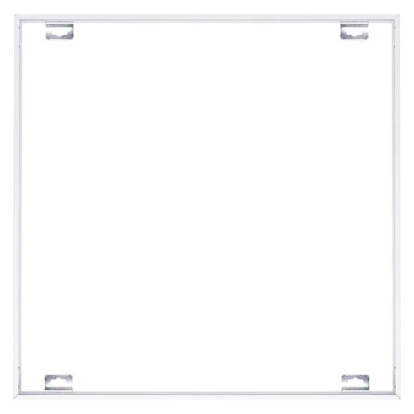 Emos Aufbaurahmen für Panel für LED-Panel 60x60cm 45mm schraubenlos Aluminium Weiß ZR9034