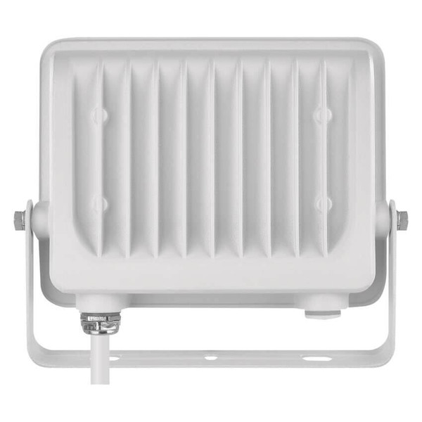 Emos LED Fluter Glaro 30W neutralweiss 4000K IP65 Weiß Aluminium 16x14cm ZS2234W