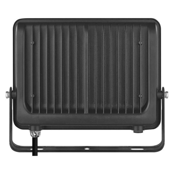 Emos LED Fluter Glaro 100W neutralweiss 4000K IP65 Schwarz Aluminium 24x20cm ZS2254B