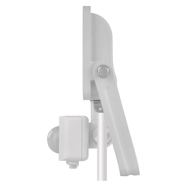 Emos LED Fluter mit Bewegungsmelder Glaro 10W neutralweiss 4000K IP54 Weiß Aluminium 10,5x13cm ZS2314W