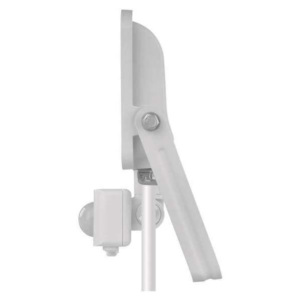 Emos LED Fluter mit Bewegungsmelder Glaro 20W neutralweiss 4000K IP54 Weiß Aluminium 12x15cm ZS2324W