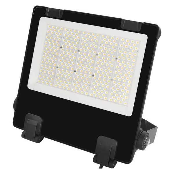 Emos LED Fluter Aveno 200W einstellbar neutralweiss 4000K IP66 Schwarz Aluminium 37x39cm ZS2463A