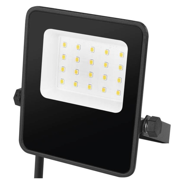 Emos LED Fluter Visio 10W neutralweiss 4000K IP65 Schwarz Aluminium 11x14cm ZS2513
