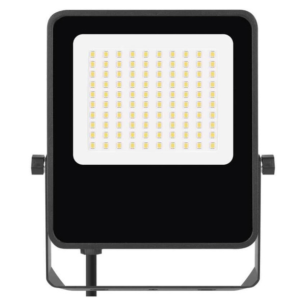 Emos LED Fluter Visio 50W neutralweiss 4000K IP65 Schwarz Aluminium 19x16cm ZS2543