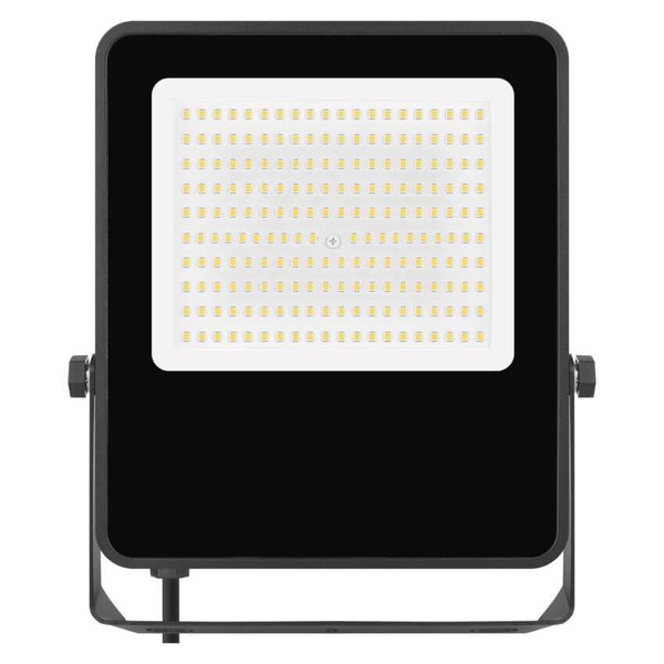 Emos LED Fluter Visio 100W neutralweiss 4000K IP65 Schwarz Aluminium 26x23cm ZS2553