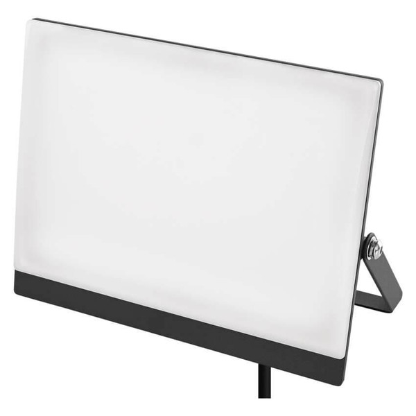 Emos LED Fluter Tambo Evo 100W neutralweiss 4000K IP65 Schwarz Aluminium 27,5x22cm ZS2554