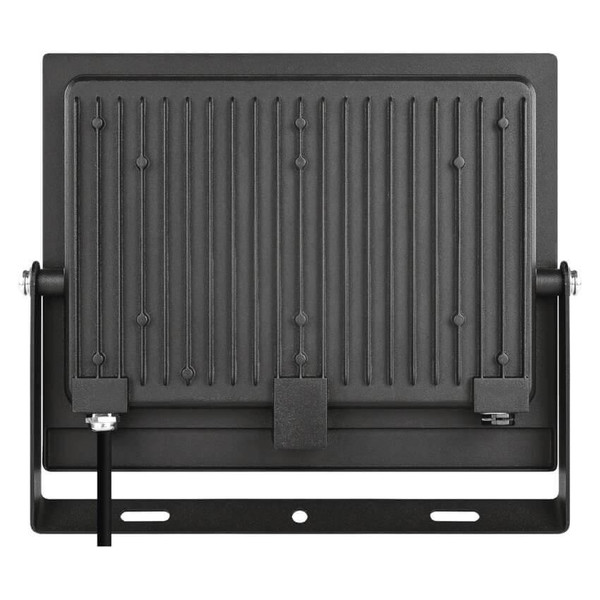Emos LED Fluter Tambo Evo 100W neutralweiss 4000K IP65 Schwarz Aluminium 27,5x22cm ZS2554