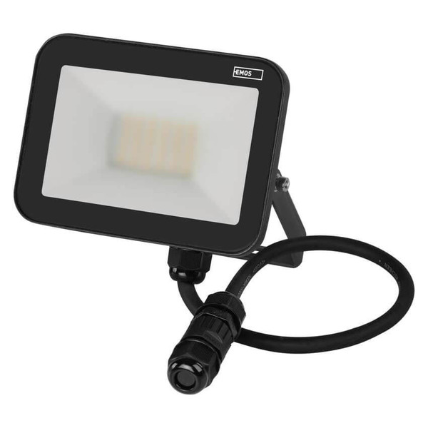 Emos LED Fluter Inovo 20W neutralweiss 4000K IP65 Anthrazit Aluminium ZS2622