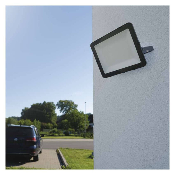 Emos LED Fluter Inovo 200W neutralweiss 4000K IP65 Anthrazit Aluminium 39x30cm ZS2672