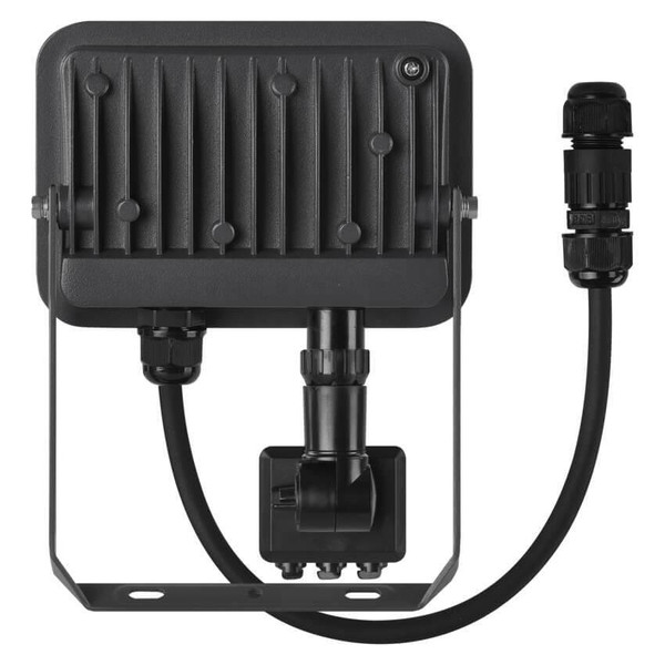 Emos LED Fluter mit Bewegungsmelder Inovo 20W neutralweiss 4000K IP65 Anthrazit Aluminium ZS2722