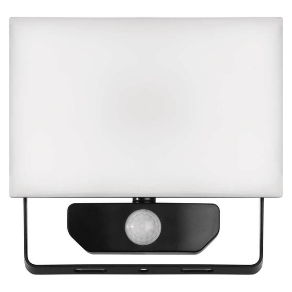 Emos LED Fluter mit Bewegungsmelder Tambo 20W neutralweiss 4000K IP54 Schwarz Aluminium 13,5x16,5cm ZS2922
