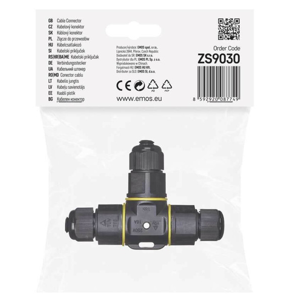 Emos LED Fluter IP68 Schwarz ZS9030