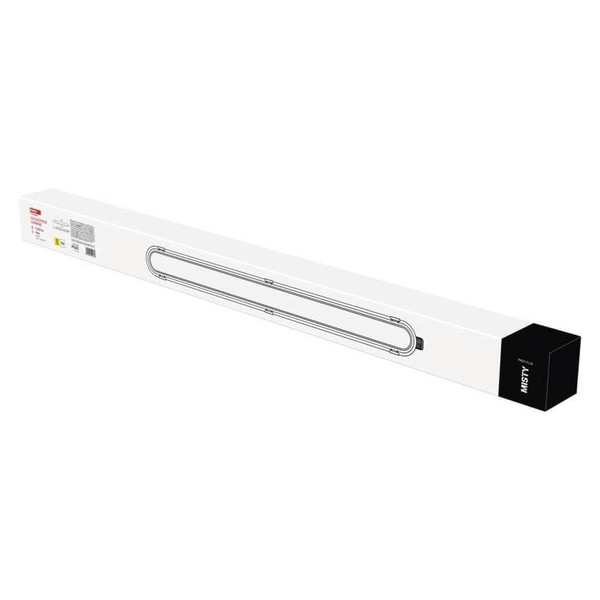 Emos LED Feuchtraumleuchte Misty 35W einstellbar neutralweiss 4000K IP66 Grau 122cm ZT1521