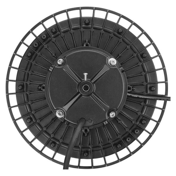 Emos LED Hallenleuchte Aster 100W neutralweiss 4000K IP65 Schwarz Aluminium Ø26,5cm ZU310.9