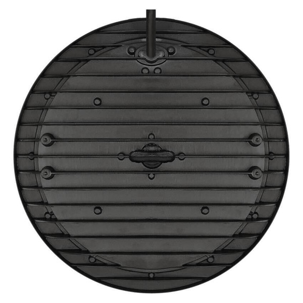Emos LED Hallenleuchte Cirus 77W neutralweiss 4000K IP65 Dunkelgrau Aluminium Ø26cm ZU901