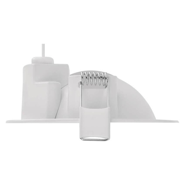 Emos LED Einbaustrahler Geri 6,5W CCT warm-/neutral-/tageslichtweiss 2700K/4000K/6500K dimmbar Weiß Aluminium Ø10,5cm ZV1160