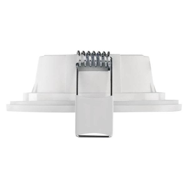 Emos LED Einbaustrahler 4,5W CCT warm-/neutralweiss 2700K/4000K IP65 Weiß Ø8,5cm ZV1163