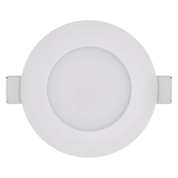 Emos LED Einbaustrahler 4,5W CCT warm-/neutralweiss 2700K/4000K IP65 Weiß Ø8,5cm ZV1163