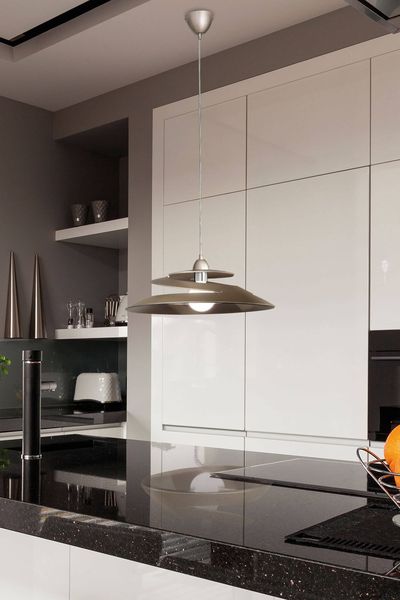 Fabas Luce Pendelleuchte Aragon E27 Ø530mm Bronze, made in Italy