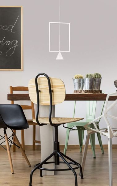 Fabas Luce LED Pendelleuchte Sirio 2000x180mm 8W Warmweiß Weiß