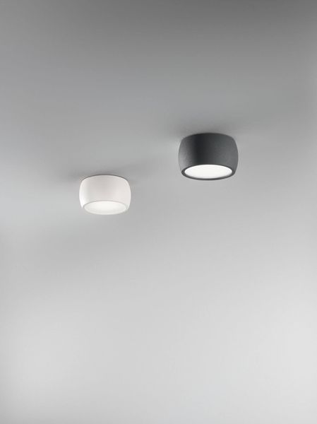 Fabas Luce LED Spot Vasto Ø80mm 7W Warmweiß Anthrazit