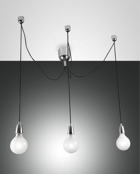 Fabas Luce Pendelleuchte Blog E27 Ø120mm verchromt