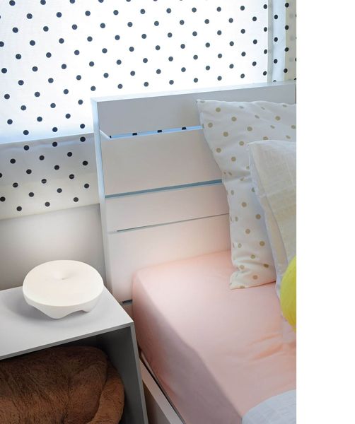 Fabas Luce LED Akku Tischleuchte Bluma Ø170mm 3.9W Warmweiß Weiß dimmbar Akku