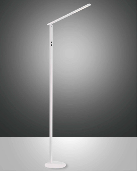 Fabas Luce LED Steh/Leseleuchte Ideal 1750x510mm 10W steuerbare Lichtfarbe Weiß dimmbar