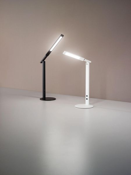 Fabas Luce LED Tischleuchte Ideal 690x380mm 10W steuerbare Lichtfarbe Weiß dimmbar
