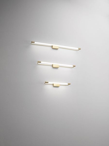 Fabas Luce LED Außen-Wandleuchte Rapallo 50x80mm 20W Warmweiß IP44 verchromt