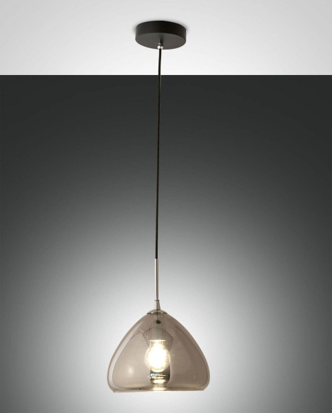 Fabas Luce Pendelleuchte Glow E27 Ø250mm verchromt