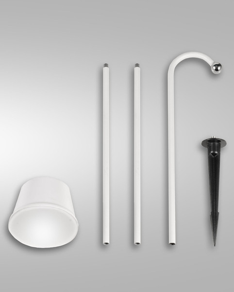 Fabas Luce Armanda LED Spot - Set inkl. Erdspieß / Akku 3W  dimmbar warmweiß Weiss 3742-72-102