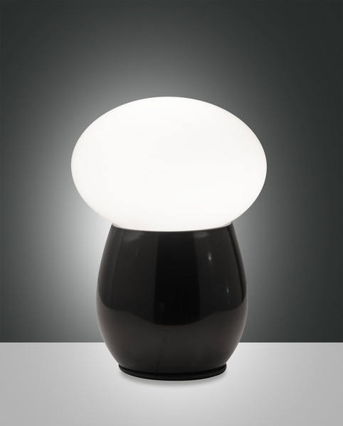 Fabas Luce Freddy E27 Tischleuchte dimmbar Schwarz 3752-30-101