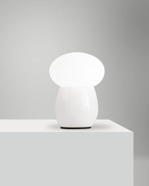 Fabas Luce Freddy E27 Tischleuchte dimmbar Weiss 3752-30-102