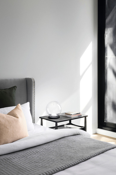 Fabas Luce Ariel LED Tischleuchte 11W dimmbar steuerbare Lichtfarbe Transparent/Tropfen 3770-30-372