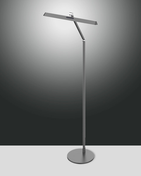 Fabas Luce Beba LED Stehleuchte 12W dimmbar steuerbare Lichtfarbe Anthrazit 3775-11-282