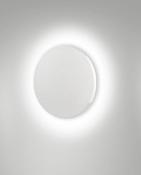 Fabas Luce ZON WHITE LED Wandleuchte 9W warmweiß Weiss 6544-21-254