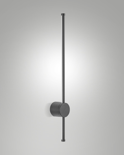 Fabas Luce CLIP DARK GREY LED Wandleuchte 12W warmweiß Dunkel Grau 6555-21-294