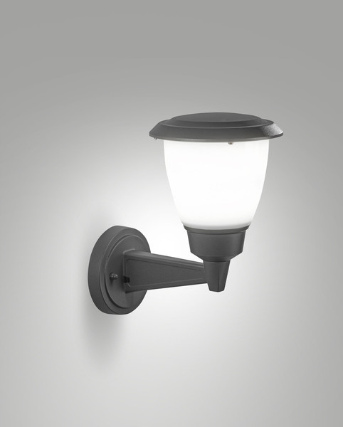 Fabas Luce THIAGO DARK GREY E27 Wandleuchte Dunkel Grau 6566-21-294