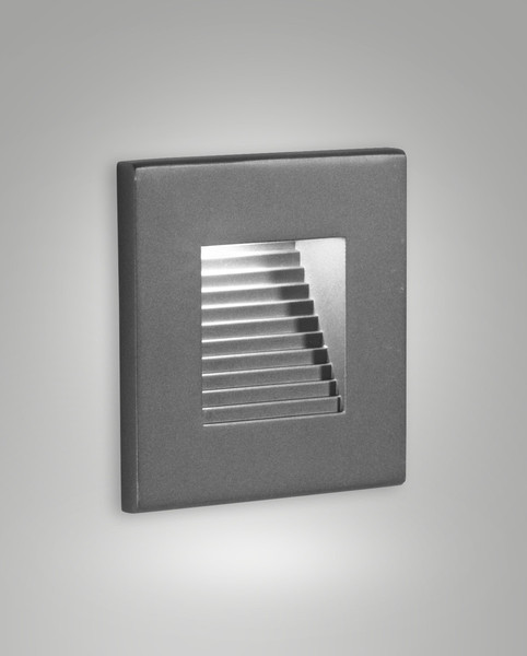 Fabas Luce SWAY DARK GREY LED Stufenbeleuchtung 3W warmweiß Dunkel Grau 6574-02-294