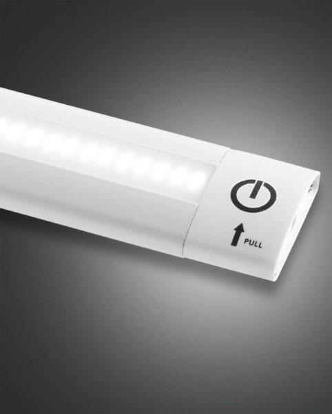 Fabas Luce LED Unterbauleuchte Galway touch dimmer 10x33mm 8W Neutralweiß Weiß dimmbar