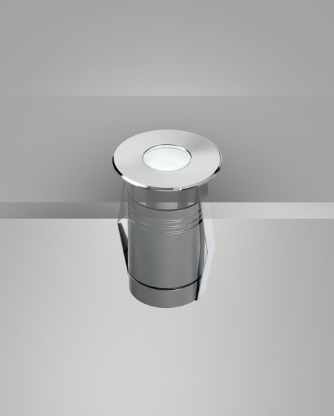 Fabas Luce TULIP 2 SIVER LED Außeneinbauleuchte 3W warmweiß Edelstahl 6903-02-314