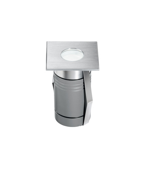 Fabas Luce NAIRE 2 SILVER LED Außeneinbauleuchte 3W warmweiß Edelstahl 6904-02-314