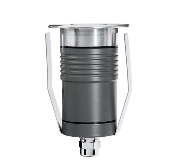 Fabas Luce WILLY 2 SILVER LED Außeneinbauleuchte 6.5W warmweiß Edelstahl 6905-02-414