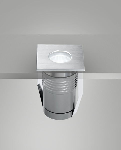 Fabas Luce APACHE 2 SILVER LED Außeneinbauleuchte 6.5W warmweiß Edelstahl 6906-02-414