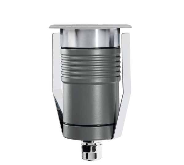 Fabas Luce APACHE 2 SILVER LED Außeneinbauleuchte 6.5W warmweiß Edelstahl 6906-02-414