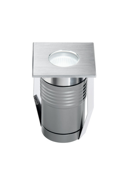 Fabas Luce APACHE 2 SILVER LED Außeneinbauleuchte 6.5W warmweiß Edelstahl 6906-02-414